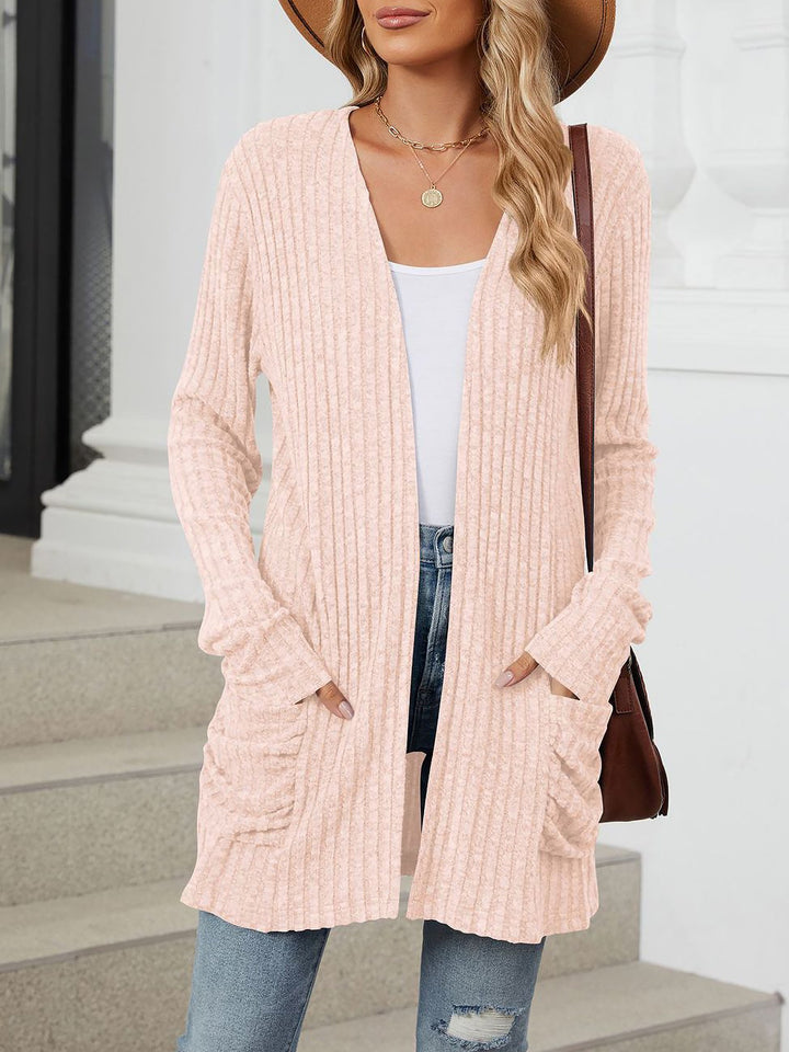Coco Women's Long Cardigan | Soft Knit with Pockets - 8