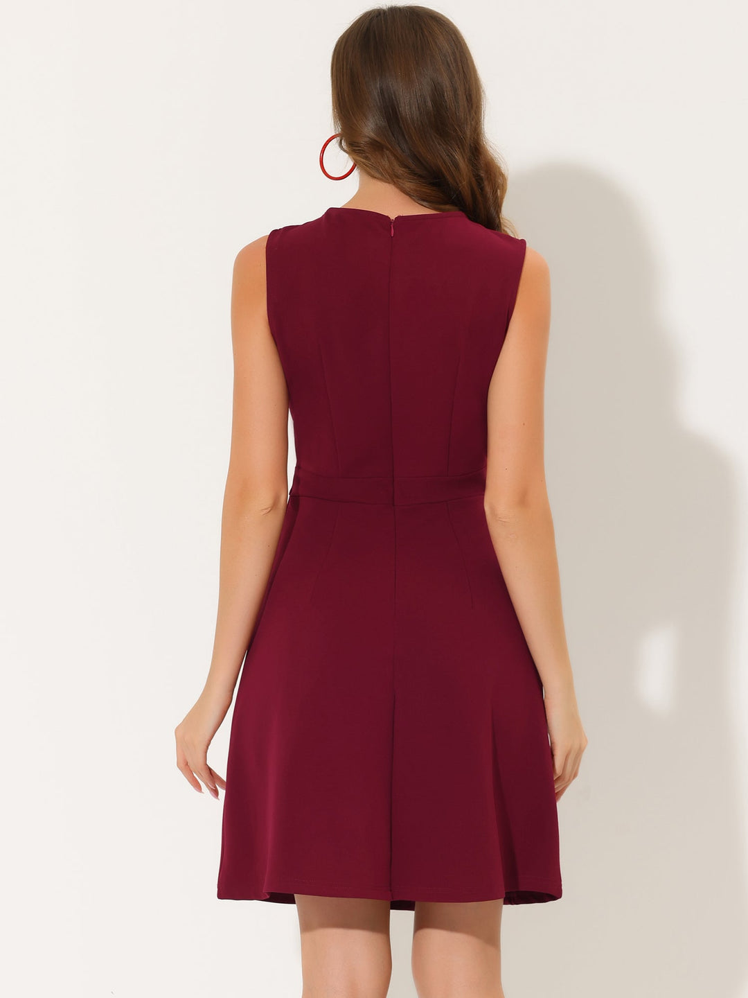 Rina Women's Midi Dress | 100% Polyester, Casual Summer Style - 12