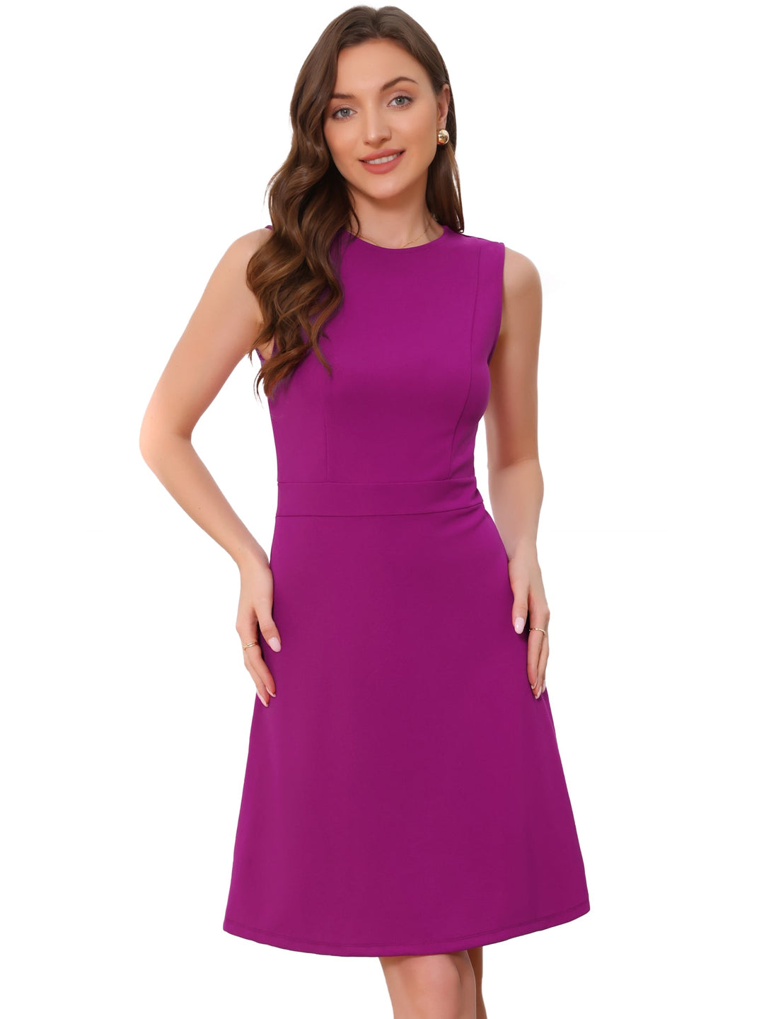 Rina Women's Midi Dress | 100% Polyester, Casual Summer Style - 88